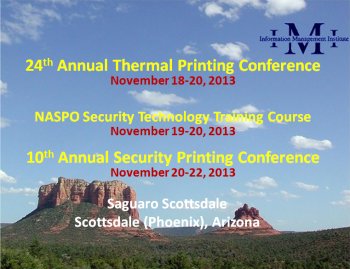 IMI 10th Annual Security Printing Conference